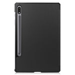 For Samsung Galaxy Tab S10 FE / S9 FE / S9 Tri-Fold Stand Folio Case PU Leather Auto Wake / Sleep Tablet Cover