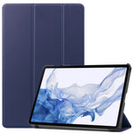 For Samsung Galaxy Tab S10 FE / S9 FE / S9 Tri-Fold Stand Folio Case PU Leather Auto Wake / Sleep Tablet Cover
