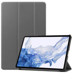 For Samsung Galaxy Tab S10 FE / S9 FE / S9 Tri-Fold Stand Folio Case PU Leather Auto Wake / Sleep Tablet Cover