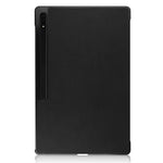 Til Samsung Galaxy Tab S9 Ultra Tablet Cover PU Læder Tredelt Stander Smart Cover