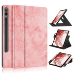 Tablet Case for Samsung Galaxy Tab S10+ Wi-Fi SM-X820 SM-X826B / Tab S9+ SM-X810 (Wi-Fi), SM-X816B (5G Global), SM-X818U (5G US) Leather Rotary Stand Cover