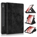 Rotary Stand Cover for Samsung Galaxy Tab S10 FE / S9 FE / S9 SM-X710 SM-X716B SM-X718U PU Leather Smart Tablet Case