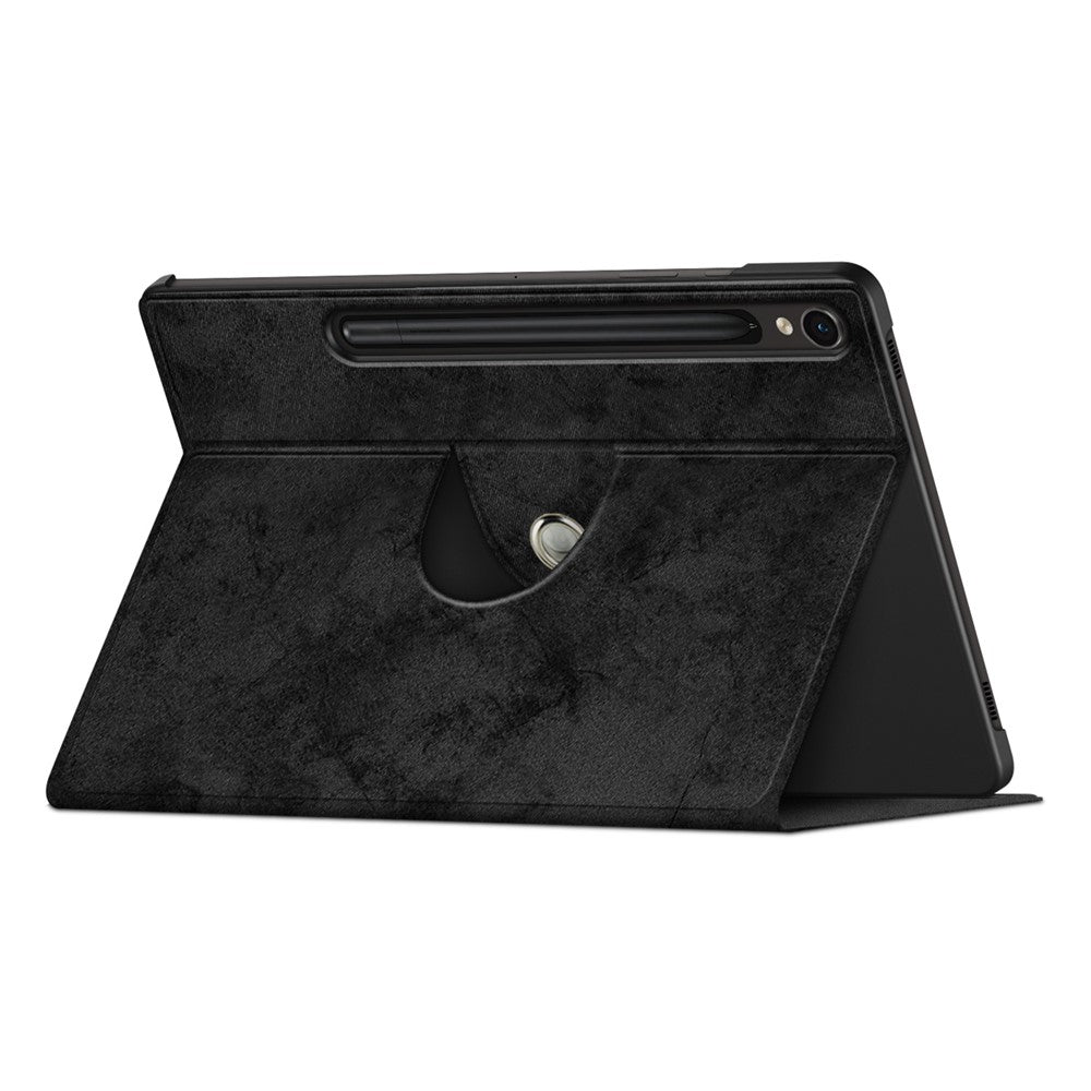 Rotary Stand Cover for Samsung Galaxy Tab S10 FE / S9 FE / S9 SM-X710 SM-X716B SM-X718U PU Leather Smart Tablet Case
