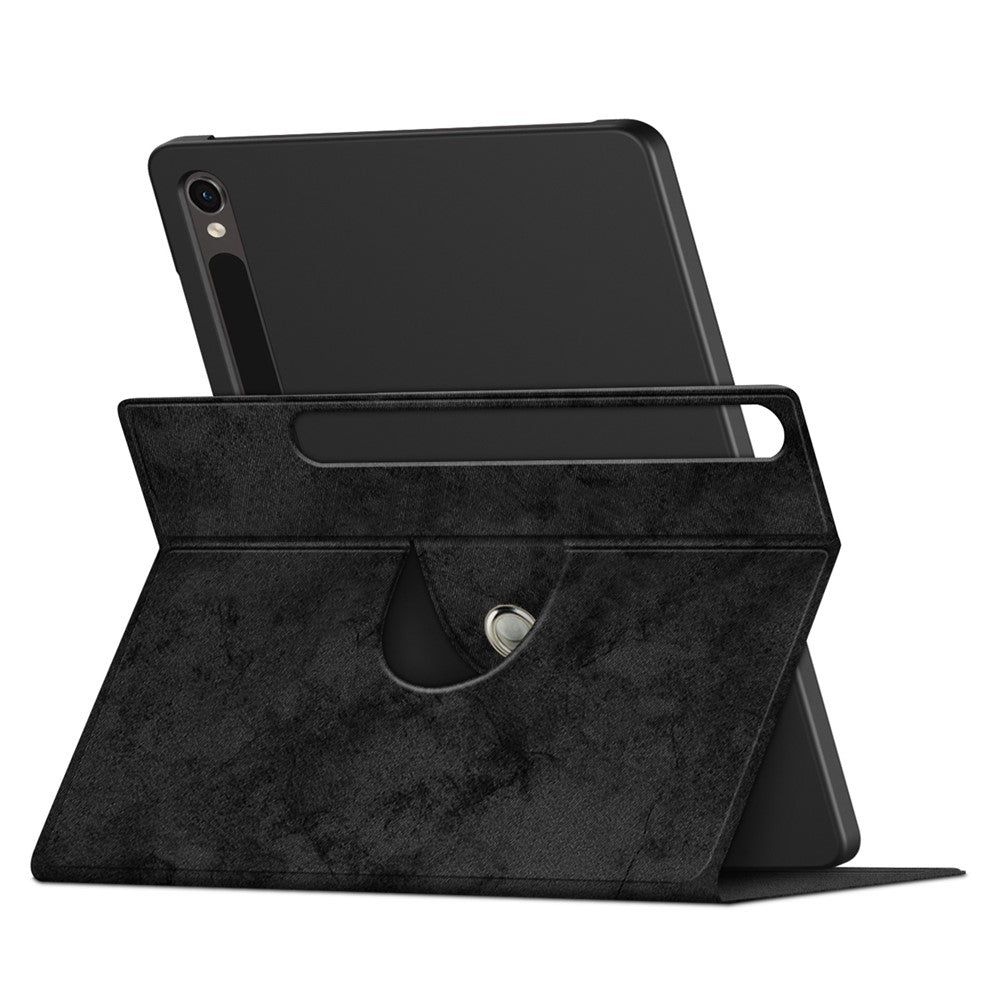 Rotary Stand Cover for Samsung Galaxy Tab S10 FE / S9 FE / S9 SM-X710 SM-X716B SM-X718U PU Leather Smart Tablet Case