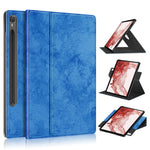 Rotary Stand Cover for Samsung Galaxy Tab S10 FE / S9 FE / S9 SM-X710 SM-X716B SM-X718U PU Leather Smart Tablet Case