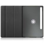Rotating Stand Cover for Samsung Galaxy Tab S9 SM-X710, SM-X716B, SM-X718U PU Leather Pattern Printing Tablet Case