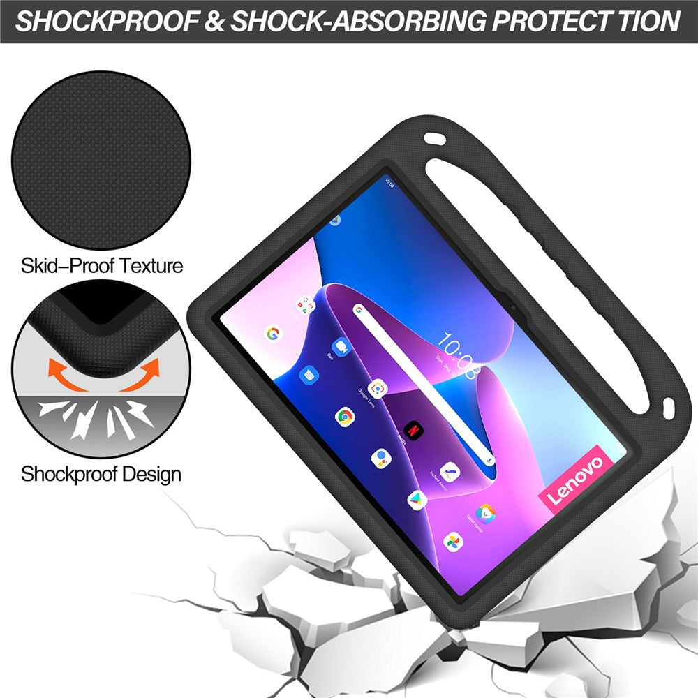 For Lenovo Tab P11 Gen 2 Hand Grip EVA Tablet Case Kickstand Shockproof Tablet Cover