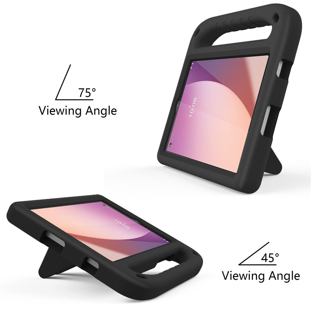 For Lenovo Tab M8 (4th Gen) 2024 TB-301XU / M8 (4th Gen) 2023 TB-300FU Hand Grip EVA Tablet Case Foldable Kickstand Tablet Cover