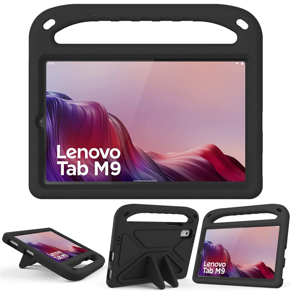 For Lenovo Tab M9 TB-310FU Kickstand Tablet Case Hand Grip EVA Shockproof Cover