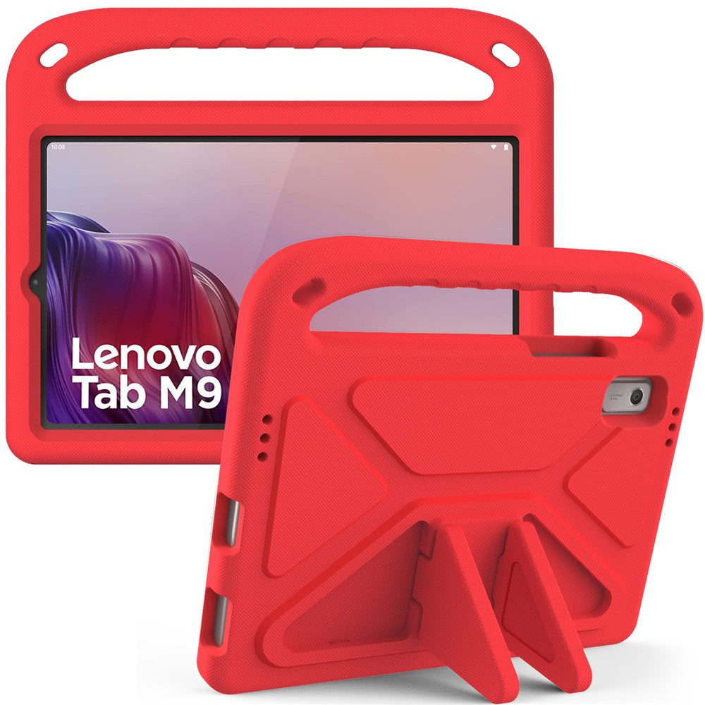 For Lenovo Tab M9 TB-310FU Kickstand Tablet Case Hand Grip EVA Shockproof Cover