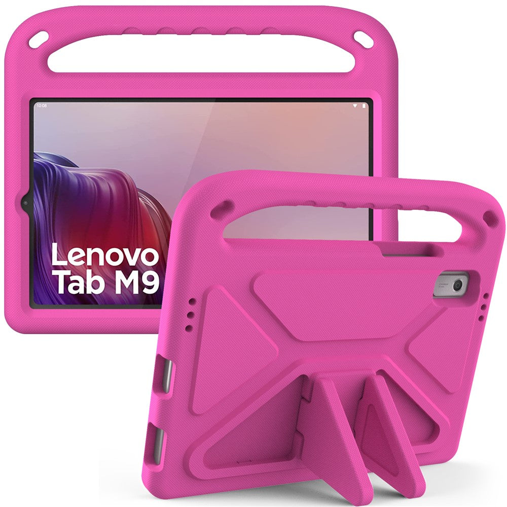 For Lenovo Tab M9 TB-310FU Kickstand Tablet Case Hand Grip EVA Shockproof Cover