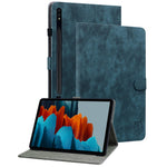Til Samsung Galaxy Tab S10 FE / S9 FE / S9 Stand Folio Tablet Etui PU Læder Sødt Tigermønster Cover med Kortlomme