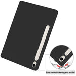 Tri-fold Stand Case for Samsung Galaxy Tab S10 Lite / S10 FE / S9 FE / S9 PU Leather Tablet Cover with Pen Slot