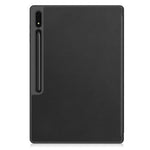 Smart Tablet Case for Samsung Galaxy Tab S9 Ultra, PU Leather Tri-fold Stand Cover with Pen Slot