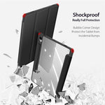 DUX DUCIS TOBY Series For Samsung Galaxy Tab S10 FE / S9 FE / S9 PU Leather Tablet Case Tri-Fold Stand Smart Cover with Pencil Holder