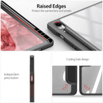 DUX DUCIS TOBY Series For Samsung Galaxy Tab S10 FE / S9 FE / S9 PU Leather Tablet Case Tri-Fold Stand Smart Cover with Pencil Holder