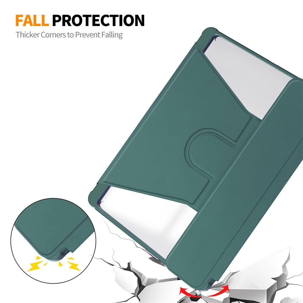 ENKAY HAT PRINCE til Samsung Galaxy Tab S9 PU læder + TPU tablet cover, roterende stander, smart cover med aftageligt tastatur