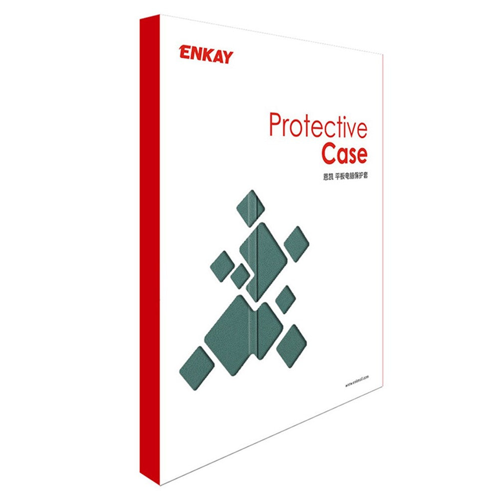 ENKAY HAT PRINCE til Samsung Galaxy Tab S9 PU læder + TPU tablet cover, roterende stander, smart cover med aftageligt tastatur