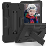For Lenovo Tab M8 (4th Gen) 2024 TB-301XU / M8 (4th Gen) 2023 TB-300FU Tablet Case Robot Style Silicone + PC Kickstand Cover