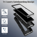 For Lenovo Tab M8 (4th Gen) 2024 TB-301XU / M8 (4th Gen) 2023 TB-300FU Tablet Case Robot Style Silicone + PC Kickstand Cover