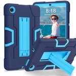 For Lenovo Tab M8 (4th Gen) 2024 TB-301XU / M8 (4th Gen) 2023 TB-300FU Tablet Case Robot Style Silicone + PC Kickstand Cover