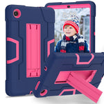 For Lenovo Tab M8 (4th Gen) 2024 TB-301XU / M8 (4th Gen) 2023 TB-300FU Tablet Case Robot Style Silicone + PC Kickstand Cover