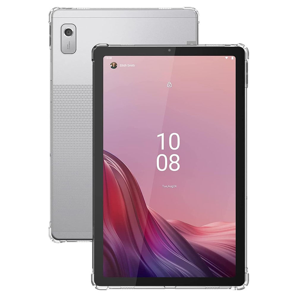 For Lenovo Tab M9 TB-310FU TPU Tablet Case Anti-drop Transparent Cover Reinforced Corners Shell