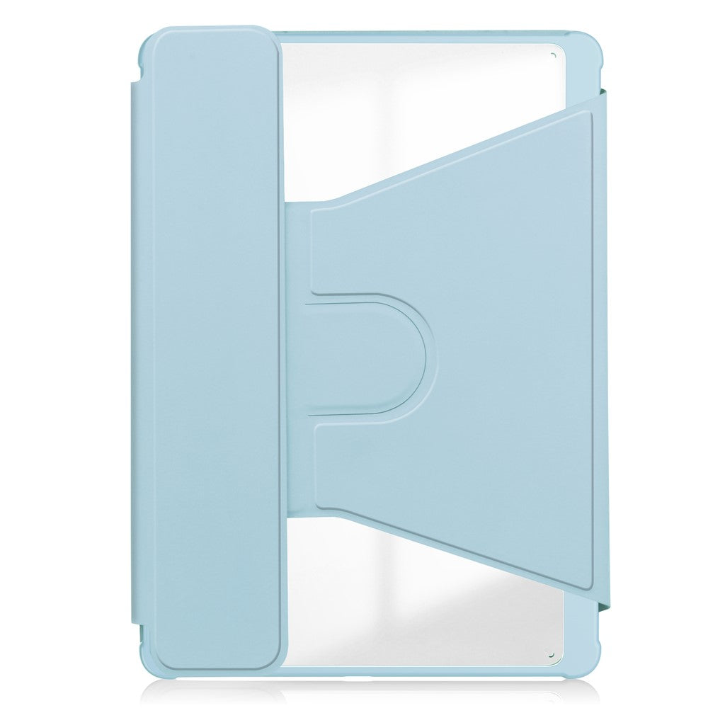 For Samsung Galaxy Tab S9 Tablet Case 360-Degree Rotating Stand Leather+Acrylic Cover with Wireless Keyboard