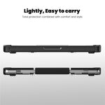 For MacBook Pro 14 inch (2026) A3427 A3426 / (2025) A3434 A3112 A3185 A3401 / (2024) A2918 A2992 / (2023) A2779 / (2022) / (2021) A2442 Heat Dissipation Hard PC+TPU Laptop Case with Kickstand
