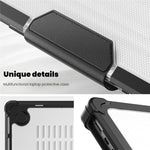 For MacBook Pro 14 inch (2026) A3427 A3426 / (2025) A3434 A3112 A3185 A3401 / (2024) A2918 A2992 / (2023) A2779 / (2022) / (2021) A2442 Heat Dissipation Hard PC+TPU Laptop Case with Kickstand