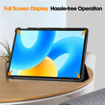 For Huawei MatePad 11.5 Tri-fold Stand Tablet Cover Pattern Printing PU Leather Tablet Case
