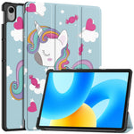For Huawei MatePad 11.5 Tri-fold Stand Tablet Cover Pattern Printing PU Leather Tablet Case