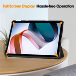 For Xiaomi Redmi Pad SE Tri-Fold Stand Tablet Case Anti-Drop PU Leather Tablet Cover