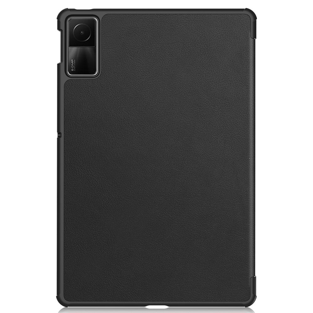 For Xiaomi Redmi Pad SE Tri-Fold Stand Tablet Case Anti-Drop PU Leather Tablet Cover