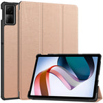 For Xiaomi Redmi Pad SE Tri-Fold Stand Tablet Case Anti-Drop PU Leather Tablet Cover