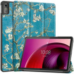 For Lenovo Tab M10 5G PU Leather Trifold Stand Cover Pattern Printing Auto Wake / Sleep Tablet Case
