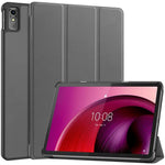 For Lenovo Tab M10 5G Tri-fold Stand Smart Cover PU Leather Auto Wake / Sleep Tablet Case