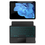 For vivo Pad Leather Case + Bluetooth-compatible Keyboard with Backlight Trackpad