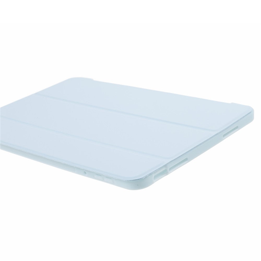 For Xiaomi Pad 6 / 6 Pro Tri-Fold Stand Protective Cover PU Leather + Matte TPU Tablet Case