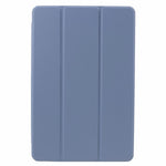 Til Samsung Galaxy Tab S9 PU+Matte TPU Tablet Cover Anti-Fald Beskyttelsescover med Tre-Fold Stand