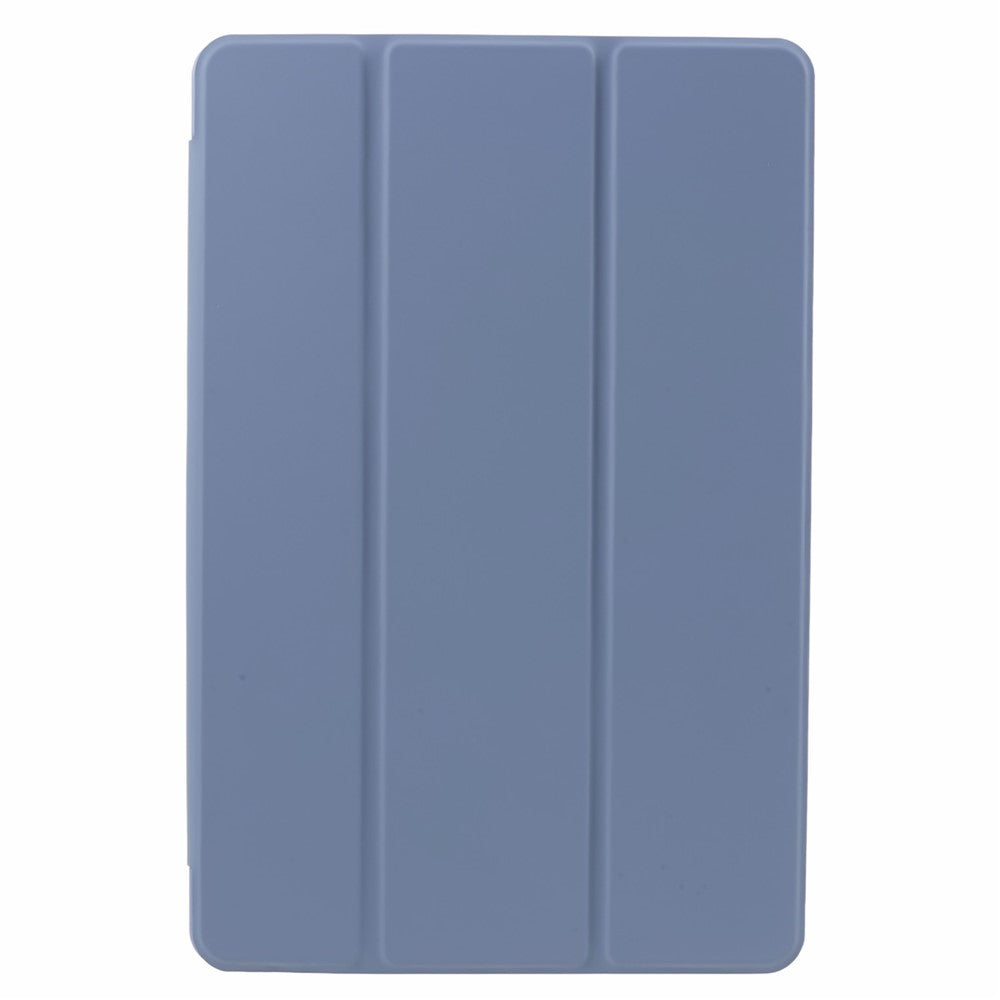 Til Samsung Galaxy Tab S9 PU+Matte TPU Tablet Cover Anti-Fald Beskyttelsescover med Tre-Fold Stand