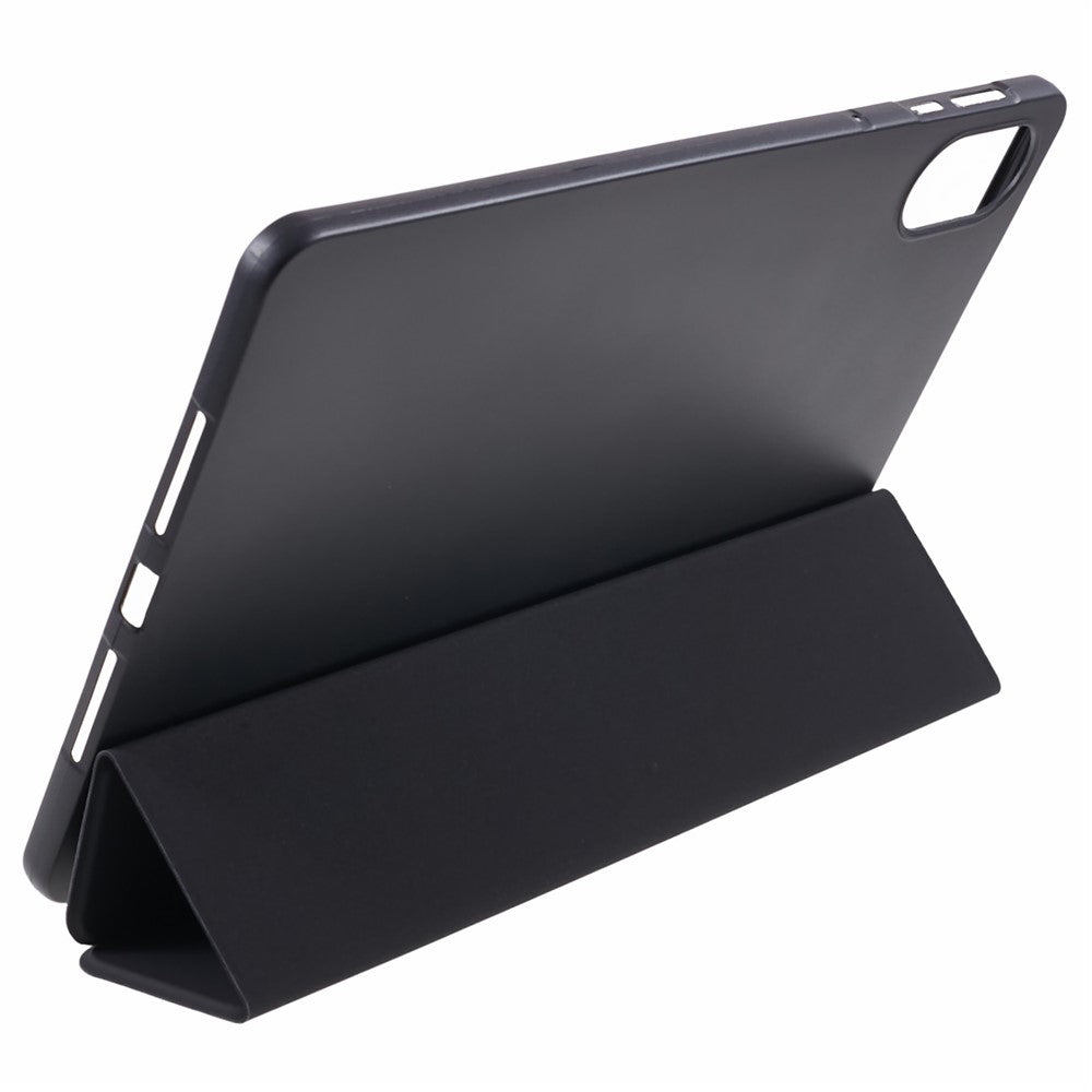 For Honor Pad X8 Pro / Pad X9 Protective Case Anti-Scratch PU+Matte TPU Tablet Cover with Tri-Fold Stand