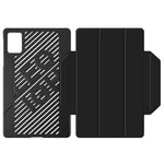 For Lenovo Legion Y700 Tri-Fold Stand Protective Tablet Case Magnetic Absorption PU Leather Cover