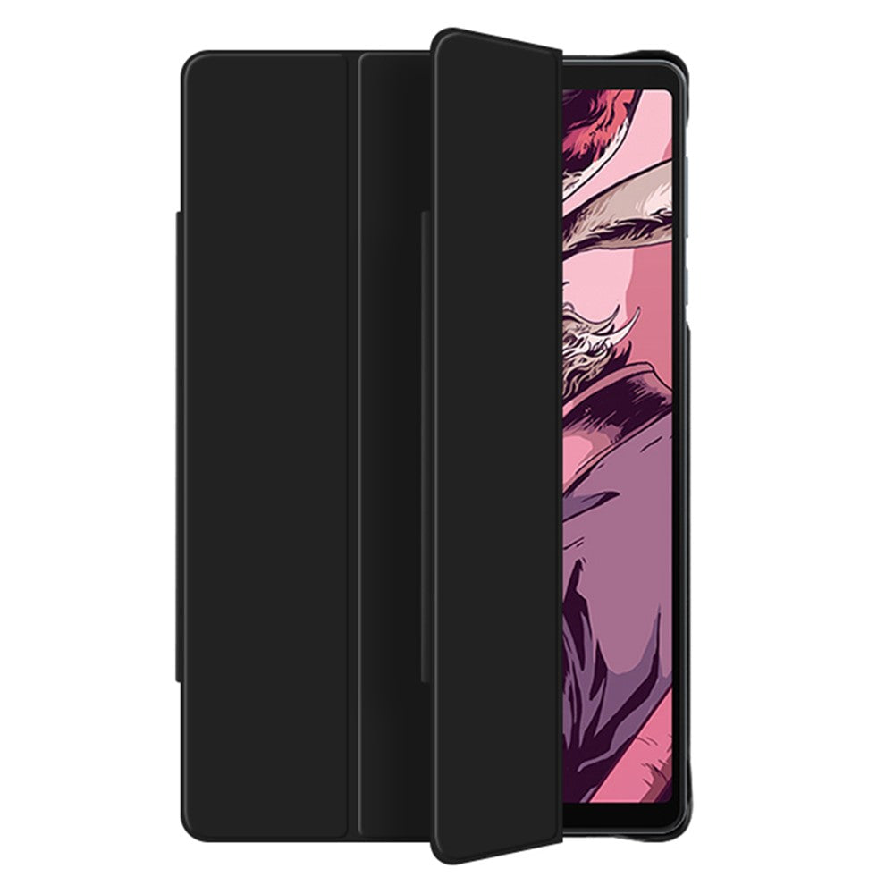 For Lenovo Legion Y700 Tri-Fold Stand Protective Tablet Case Magnetic Absorption PU Leather Cover
