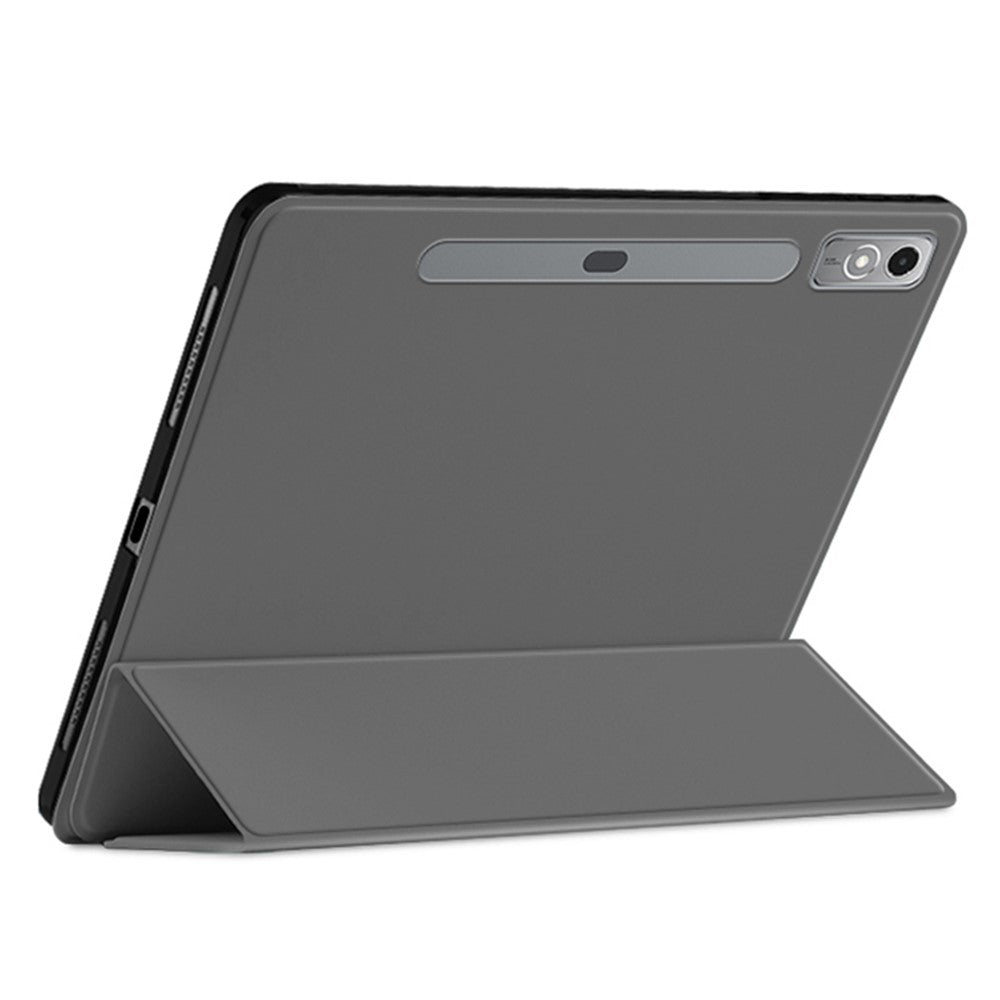 Tablet Case for Lenovo Xiaoxin Pad Pro 12.7 inch , Trifold Stand PU Leather Auto Sleep  /  Wake Smart Cover
