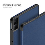 DUX DUCIS Domo Series for Xiaomi Redmi Pad SE PU Leather Tablet Case Tri-fold Stand Tablet Cover