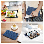DUX DUCIS Domo Series for Xiaomi Redmi Pad SE PU Leather Tablet Case Tri-fold Stand Tablet Cover