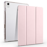 For Huawei MatePad 11.5 Smart Trifold Stand Case PU Leather Transparent TPU Back Tablet Cover with Pencil Holder