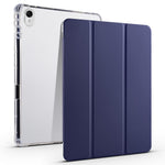 For Huawei MatePad 11.5 Smart Trifold Stand Case PU Leather Transparent TPU Back Tablet Cover with Pencil Holder