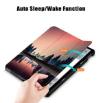 For Xiaomi Redmi Pad SE Tri-fold Stand Tablet Case Pattern Printing PU Leather Tablet Cover